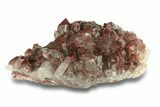Natural, Red Quartz Crystal Cluster - Morocco #271803-1